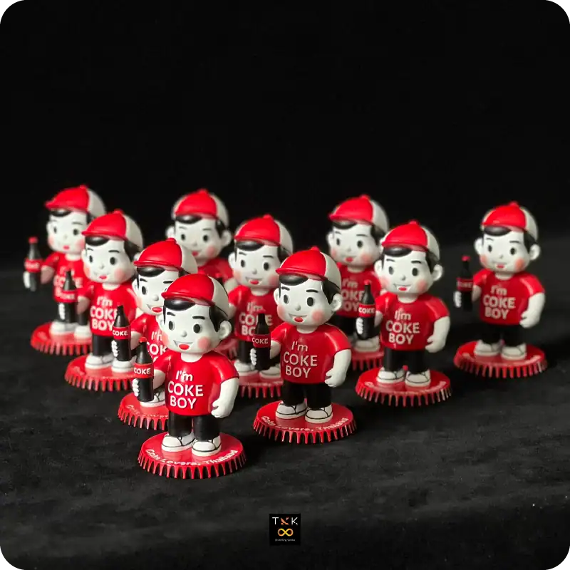 COKE BOY เด็กโค้ก Art Toy อาร์ตทอย โมเดล 3 มิติ ปริ้นท์ 3 มิติ ไฟล์ 3 มิติ วัสดุเรซิ่น.web