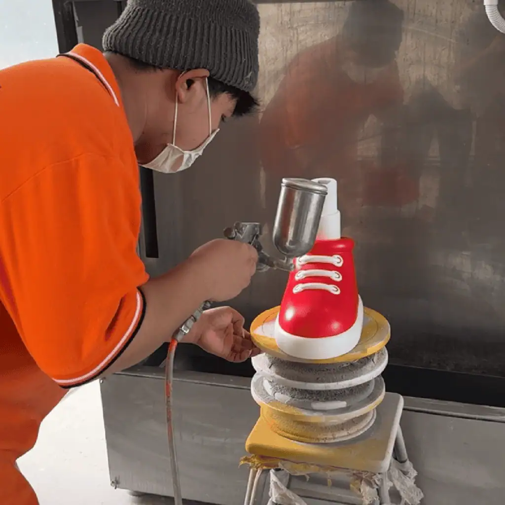 รับพิมพ์ 3D พร้อมทำสี mascot fiberglass