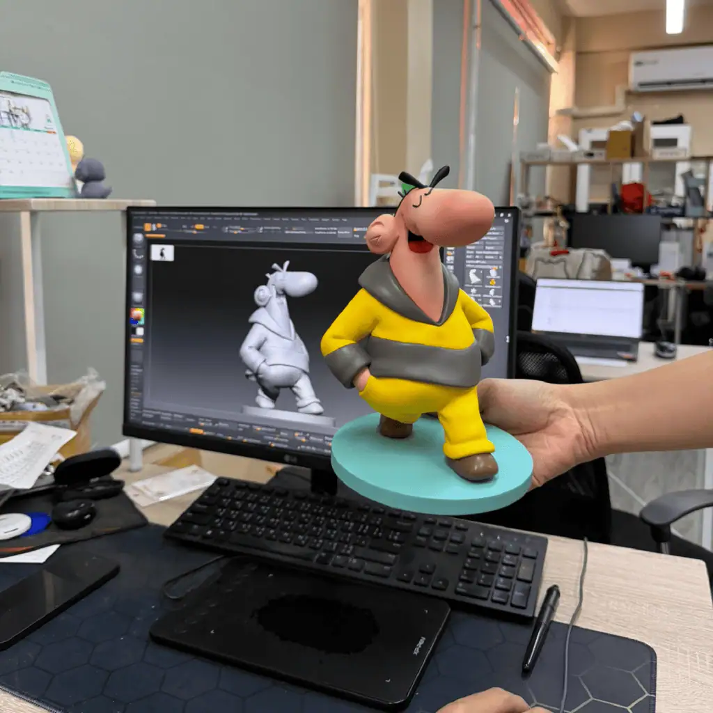 รับปริ้น 3D สร้างไฟล์ 3D โมเดลอาร์ตทอย เรซิ่น